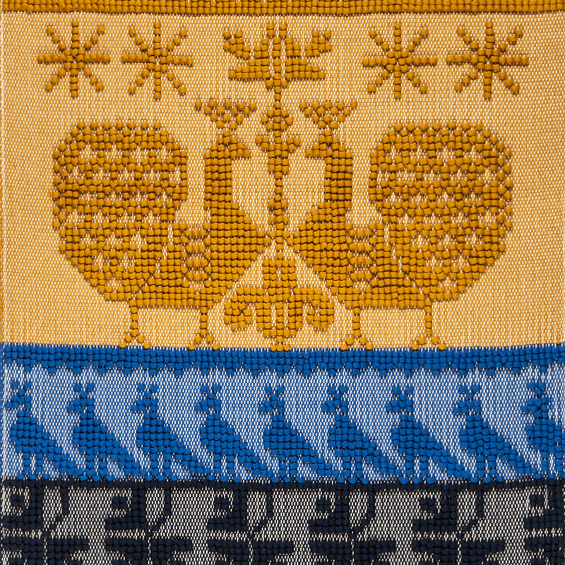 beregi páva minta tervezői szőnyeg